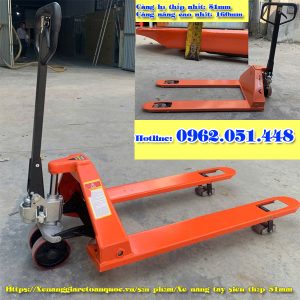 Xe Nâng Tay Siêu Thấp 51mm Tải 2 Tấn